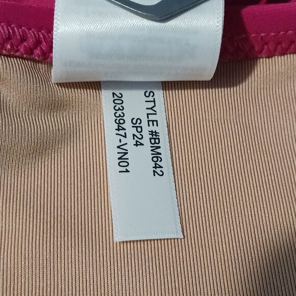 NEW J.Crew Hallie High Waist Moderate Coverage Bikini Bottoms Radiant Fuchsia 2X - Picture 8 of 12